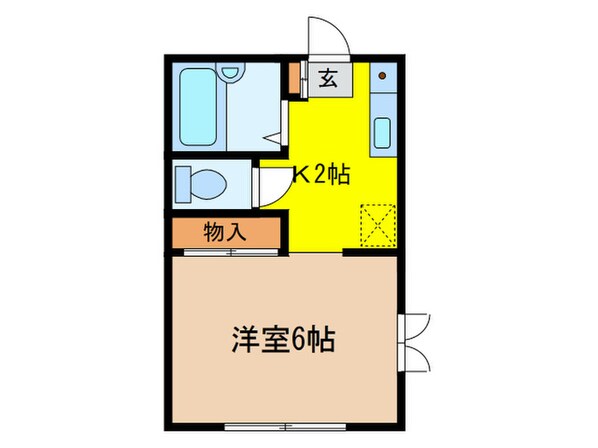 エコル鈴木の物件間取画像